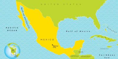 地図メキシコシティ