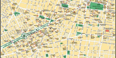 地図メキシコシティポイント